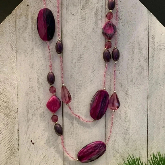 Bead  Necklace - Picture 1 of 4